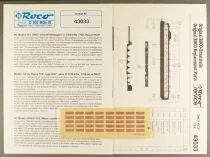 Roco 43033 Ho Sncf Set Diesel Railcar TEE RGP X 2780 & Trailer XR 7778 Noisy le Sec NMIB