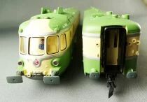 Roco 43037.2 Ho Sncf Set Diesel Railcar RGP X 2728 & Trailer XR 7728 with Kitchen Noisy le Sec MIB