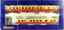 Roco 43078 Ho Sncf Coffret Autorail X ABD 2855 St Etienne & Remorque XR BD 8010 Dijon Digitalis&eacute;e Proche Neuf en Boite