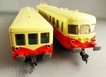 Roco 43078 Ho Sncf Set Diesel Railcar X ABD 2855 St Etienne & Trailer XR BD 8010 Dijon Digitized NMIB