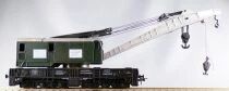Roco 4316 Ho Db 6 Axles Crane Wagon 4090 9750029-5 Green Boxed