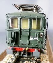 Roco 43486 Ho Sncf Electric Loco BoBo 4161 Green Livery Lightning NMIB