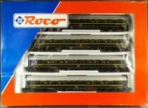 Roco 44050 Ho Ciwl Set of de 4 Sleeping Cars U Hansa Orient Express Mint in Box