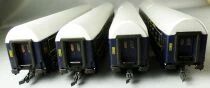 Roco 44050 Ho Ciwl Set of de 4 Sleeping Cars U Hansa Orient Express Mint in Box