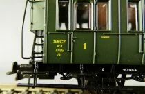 Roco 44226A Ho Sncf Voiture 3 Essieux Porti&egrave;res Lat&eacute;rales Compartiments 1&egrave;re Classe A5tf 10551 Neuve Boite