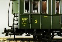 Roco 44226B Ho Sncf Ex Prussian Coach 3 Axles 2nd Class B5tf 51347 Mint in Box