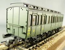 Roco 44237A Ho Sncf Voiture 3 essieux Porti&egrave;res Lat&eacute;rales Compartiments 3&egrave;me Classe C6tf 16690 Neuve Boi
