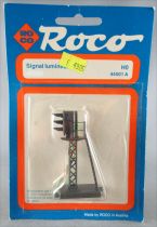 Roco 44501A Ho 1 Signal de Voie Câblé 3 Feux 2 Lampes Neuf Blister