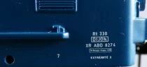 Roco 44629Ho Sncf Remorque d\'Autorail XR ABD 8274 Bleu & Mastic 1&egrave;re & 2&egrave;me Classe Eclairage Ep IV Boite de Remplacement