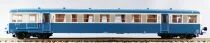 Roco 44629Ho Sncf Remorque d\'Autorail XR ABD 8274 Bleu & Mastic 1&egrave;re & 2&egrave;me Classe Eclairage Ep IV Boite de Remplacement