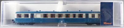 Roco 44629Ho Sncf Remorque d\'Autorail XR ABD 8274 Bleu & Mastic 1�re & 2�me Classe Eclairage Ep IV Boite de Remplacement