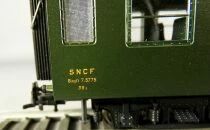 Roco 45036 Ho Sncf 3 Voitures Bruhat Bmyfi 2&egrave;me Classe 7.5775 Livr&eacute;e Vert en Boite