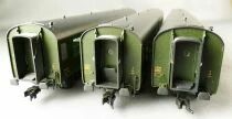 Roco 45036 Ho Sncf 3 x Bruhat Coach 2nd Class Bmyfi 7.5775 Green Livery Boxed