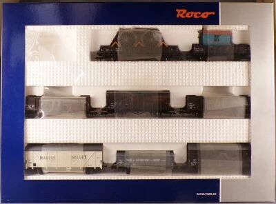 Roco 54000 Ho Sncf Coffret de 8 Wagons Epoque III Epoque III Jamais Roul�