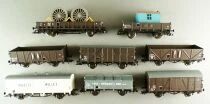 Roco 54000 Ho Sncf Coffret de 8 Wagons Epoque III Epoque III Jamais Roul&eacute;