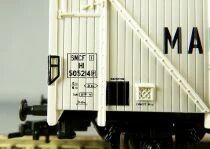 Roco 54000Ho Sncf Set of 8 Goods Wagons Era III Unused