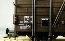 Roco 54000Ho Sncf Set of 8 Goods Wagons Era III Unused