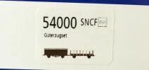 Roco 54000Ho Sncf Set of 8 Goods Wagons Era III Unused