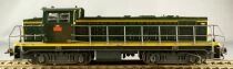 Roco 63435 Ho Sncf Diesel Loco BoBo BB 64001 Green Yellow Stripe Livery Digitalised Reversed Lightning Boxed