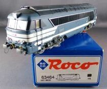 Roco 63464 Ho Sncf Loco Diesel BB A1A 68026 Livr&eacute;e Bleu Eclairage Proche Neuve Boite