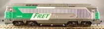 Roco 63465 Ho Sncf Diesel Loco BoBo BB 468010 Fret Livery Reversed Lightning Boxed