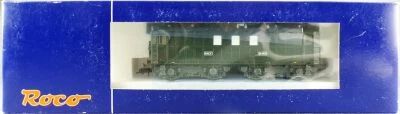 Roco 63648 Ho Sncf Electric Loco BoBo BB 4600 4655 Green Digitized Mint in Box