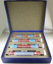 Roco 64046 Ho Sncf Coffret de 4 Voitures Uic Le Capitole Epoque III/IV Neuves Boite