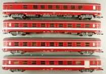 Roco 64046 Ho Sncf Coffret de 4 Voitures Uic Le Capitole Epoque III/IV Neuves Boite