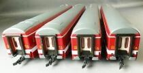 Roco 64046 Ho Sncf Coffret de 4 Voitures Uic Le Capitole Epoque III/IV Neuves Boite