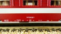 Roco 64046 Ho Sncf Set of 4 Uic Cars Le Capitole Era III/IV Mint in Box
