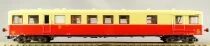 Roco 64217 Ho Sncf Remorque Decauville Grand Fourgon 2&egrave;me Classe Eclairage Ep III Proche Neuve Boite