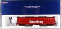 Roco 66322 Ho Sncf Kronenbourg Covered Wagon Rils 8 Axles Bogies MIB