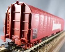 Roco 66322 Ho Sncf Kronenbourg Covered Wagon Rils 8 Axles Bogies MIB