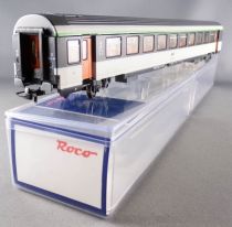 Roco 74032B Ho Sncf Voiture Train Rapide EC Mont Cenis B10tu 2° Cl  61 87 20-71 290-9 Livrée Corail Passagers Eclairage 