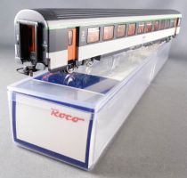 Roco 74032C Ho Sncf Voiture Train Rapide EC Mont Cenis B10tu 2° Cl  61 87 20-71 299-0 Livrée Corail Passagers Eclairage Boite