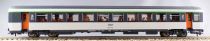 Roco 74032C Ho Sncf Voiture Train Rapide EC Mont Cenis B10tu 2° Cl  61 87 20-71 299-0 Livrée Corail Passagers Eclairage Boite