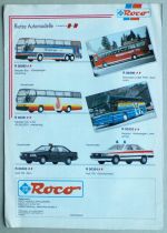 Roco Catalog 1990/91 Austrian Exclusive Models HO 4 pages A4