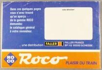 Roco French Catalog 1985 Ho 30 Pages + Price Listing