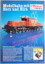 Roco German Catalog 1986 Modellbahn mit Herz und Hirn O HO HOe N Scale 4 pages A4