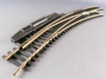 Roco Ho Electric Curved Point to the Right Nickel Silver Tracks 294 mm no Box