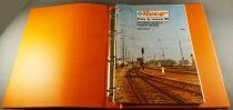 Roco Ho X.45 Classeur Technique Voies Installation 17 Plans de R&eacute;seaux avec Calques