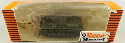 Roco Minitanks 174 Ho 1:87 WW2 German Panzer III Pz.-Kpfw III/G Medium Tank Mint in Box