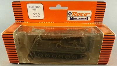 Roco Minitanks 232 Ho 1/87 Bundeswher Char Allemand Berge Panzer M88 Tank de R�cup�ration Neuf Boite 