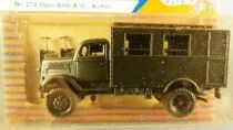 Roco Minitanks Z-274 Ho 1/87 German Army Camion Opel Blitz A 31 Neuf Blister 