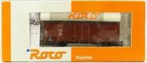 Roco Playtime 46042 Ho Db Wagon Couvert 2 Essieux Gm 39 248871 Epoque III Neuf Boite