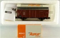 Roco Playtime 46042 Ho Db Wagon Couvert 2 Essieux Gm 39 248871 Epoque III Neuf Boite