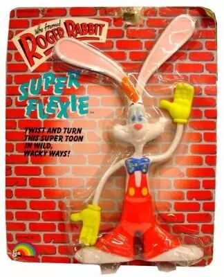 Roger Rabbit - Figurine flexible 30cm LJN 1988 - neuve sous blister