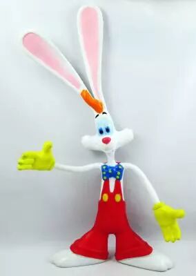 Roger Rabbit - Figurine flexible 35cm LJN 1987 - loose
