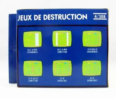 Rollet - Cartouche Video Secam System - Jeux de Construction ref. 4/308