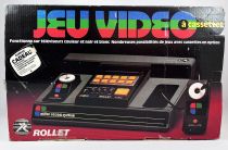 Rollet - Console Video - Video Secam System 4/303 (Loose with Box) + 3 Video Games 